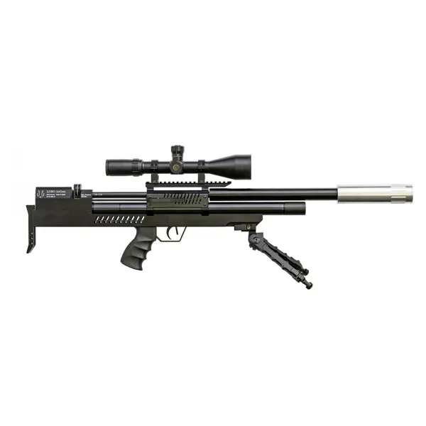 carabina PCP Hound larga táctica detalle 1