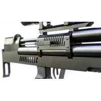 carabina PCP Hound larga táctica detalle 7