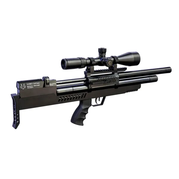 carabina PCP Hound larga táctica detalle 4