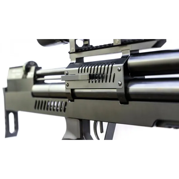 carabina PCP Hound larga táctica detalle 7