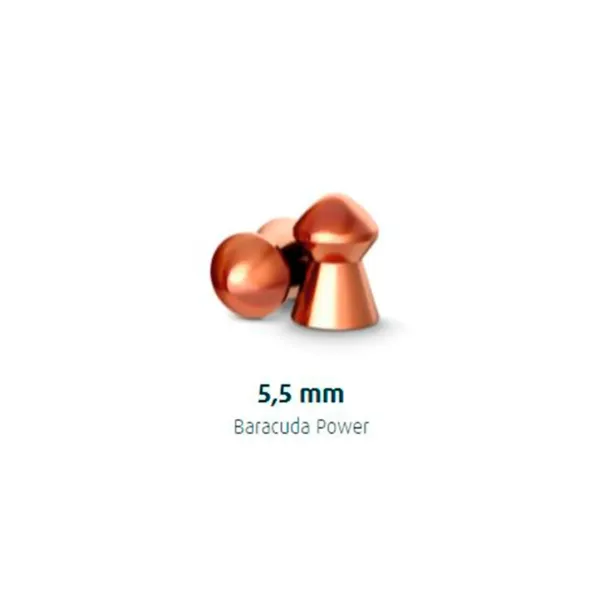 balín H&N Baracuda Power 5,5 mm