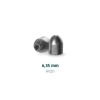 balín H&N Grizzly 6,35 mm