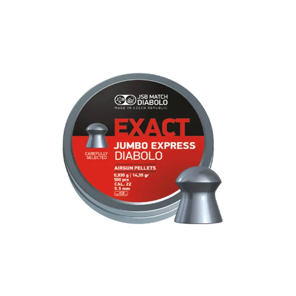 balines JSB Exact Jumbo Express 5,5 mm 250 pcs