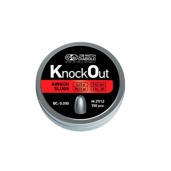 balines JSB Knockout 7,62 mm