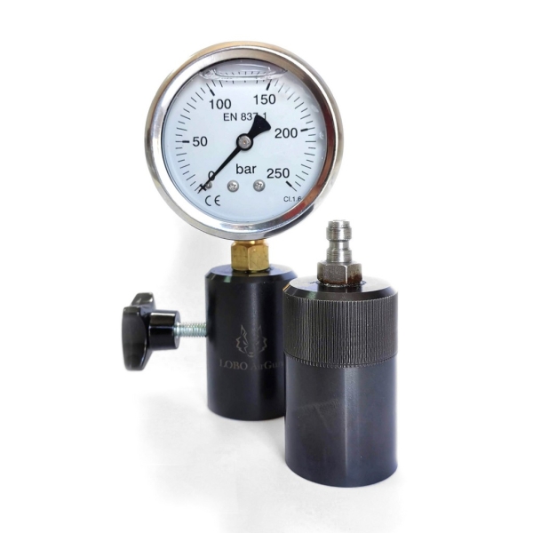 Utillaje para tarar presion en Regulador LOBO 1